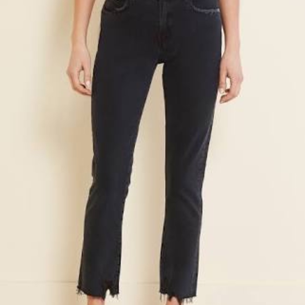 AGOLDE Toni Mid Rise Slim, Like new